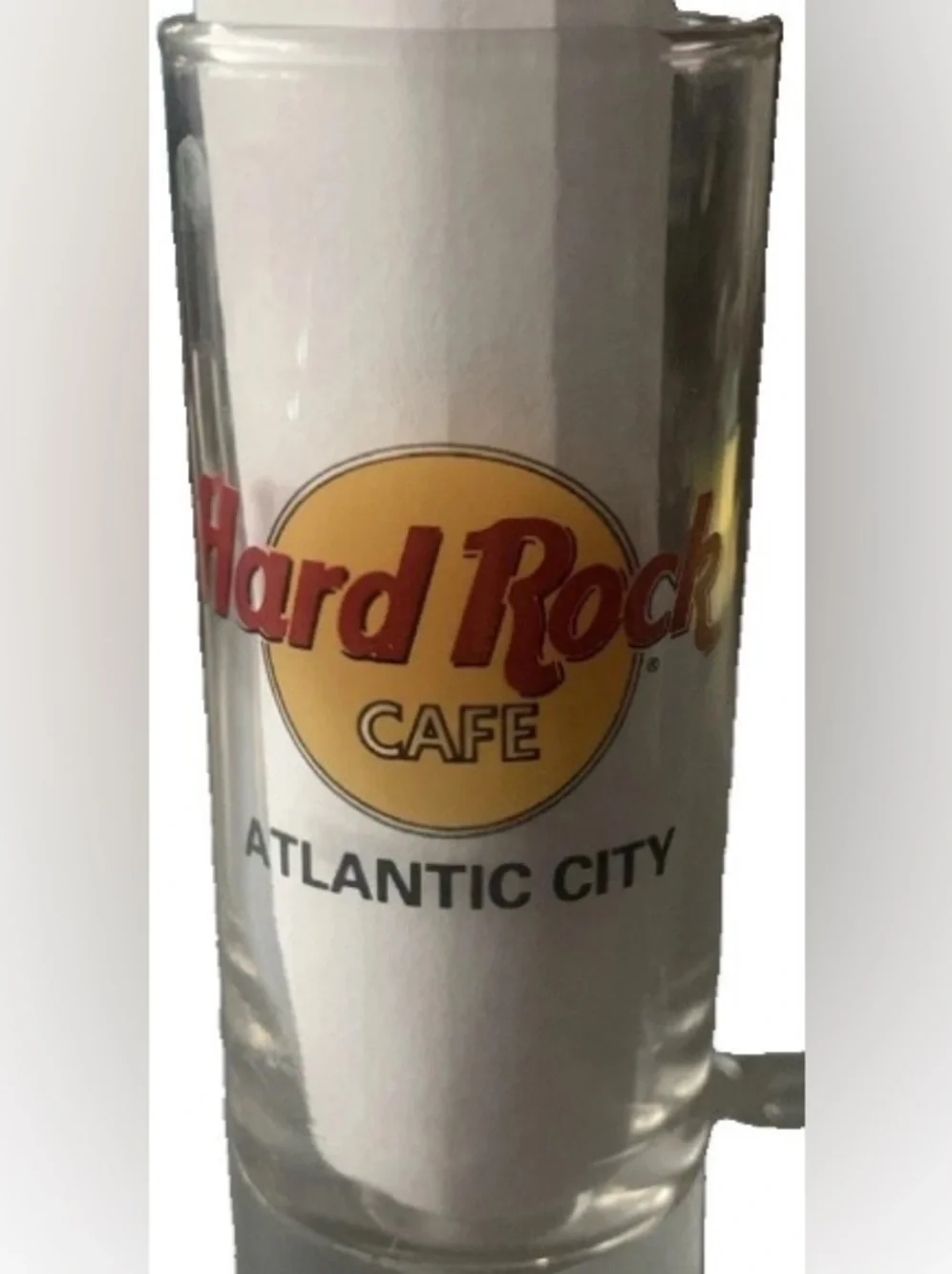 Vintage Hard Rock Cafe Atlantic City Shot Glass Shotglass